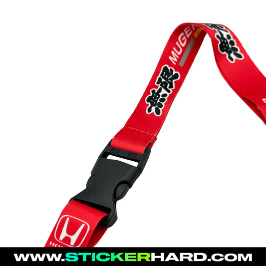 Lanyard MUGEN POWER Rojo