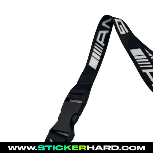 Lanyard MERCEDES AMG Negro