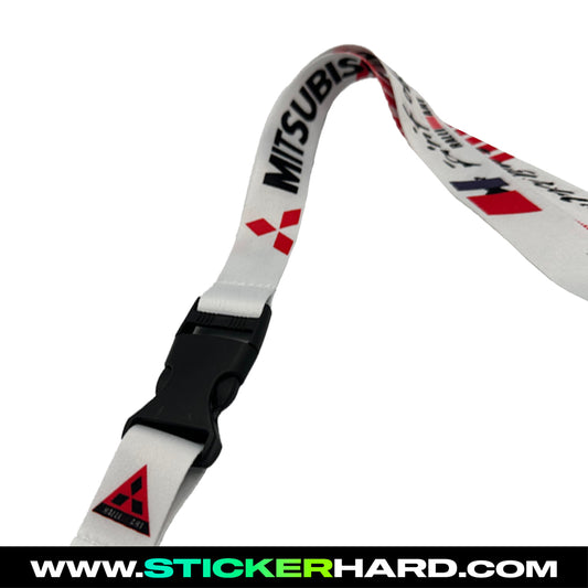 Lanyard Mitsubishi Ralliart Blanco