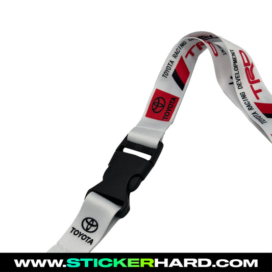 Lanyard TOYOTA TRD Blanco