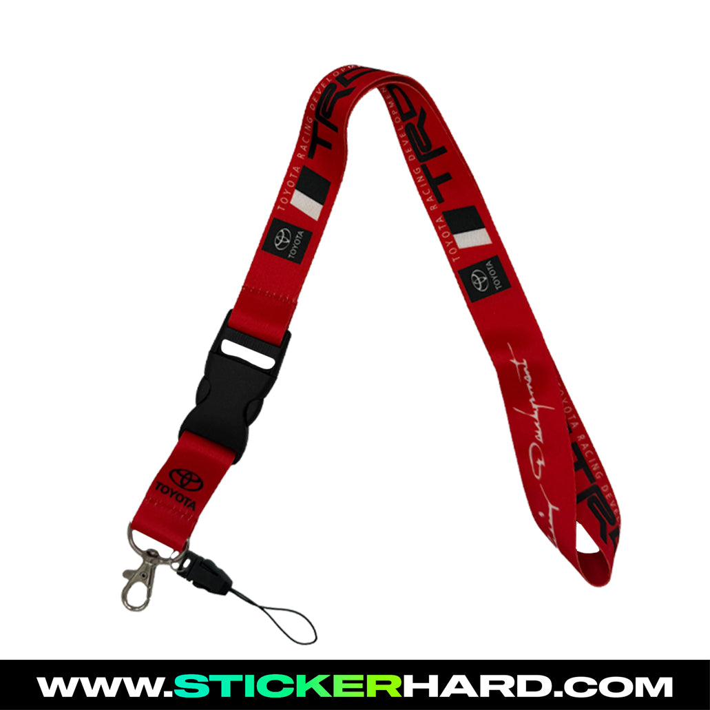 Lanyard TOYOTA TRD Rojo