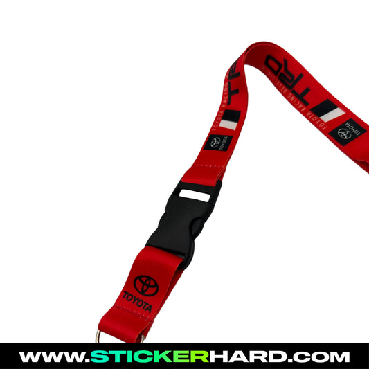 Lanyard TOYOTA TRD Rojo