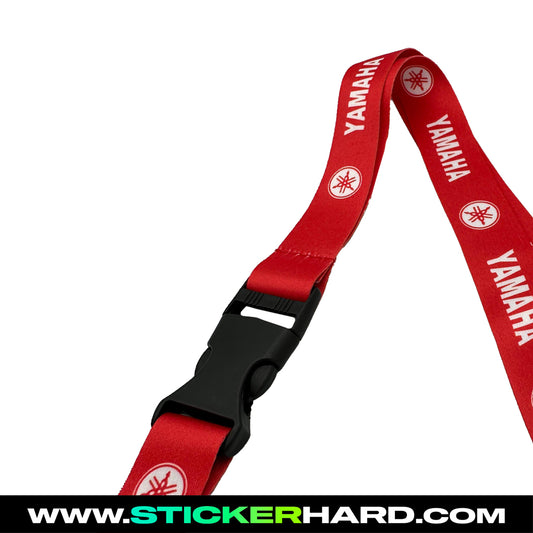Lanyard Yamaha Logo Rojo