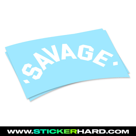 Pegatina Limpiaparabrisas – “SAVAGE”
