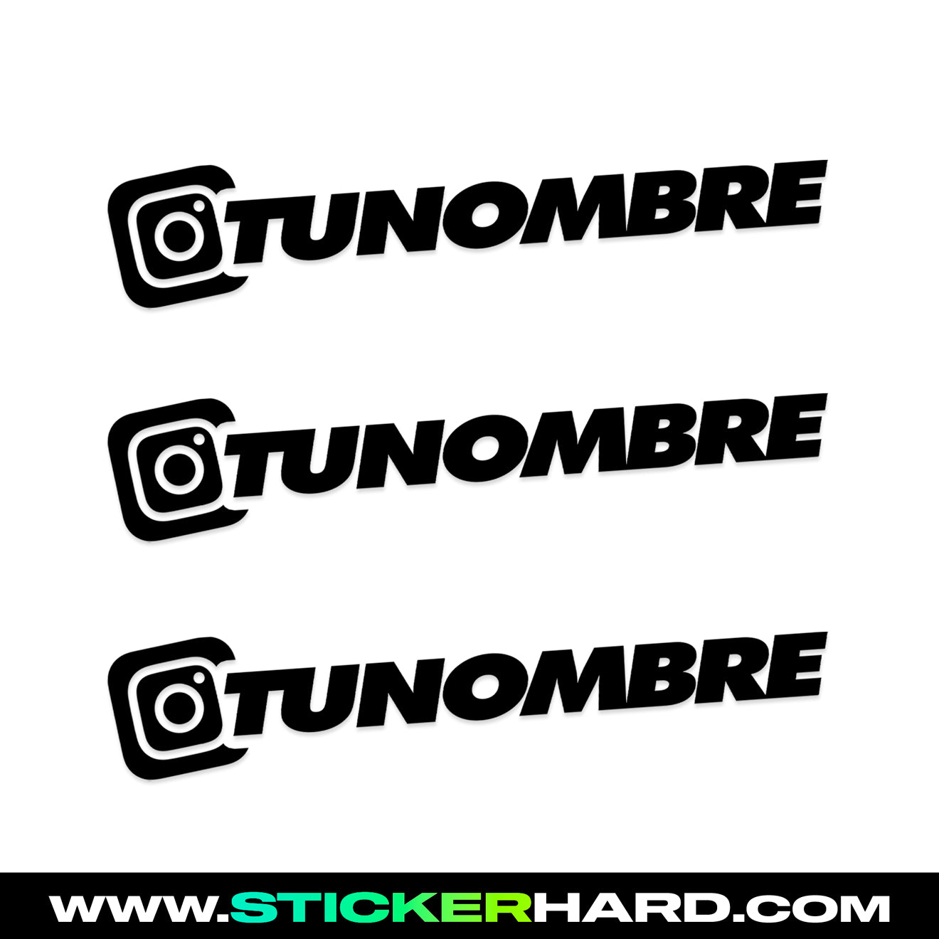 x3 Pegatinas de Instagram š OFERTA!