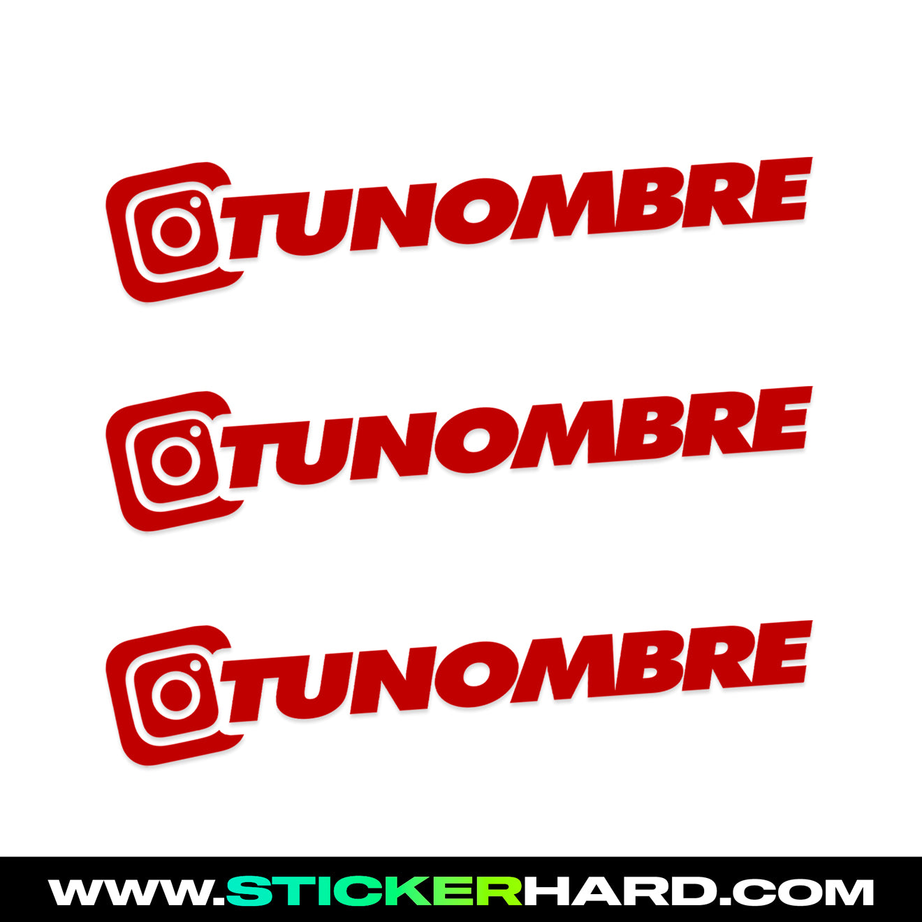 x3 Pegatinas de Instagram š OFERTA!