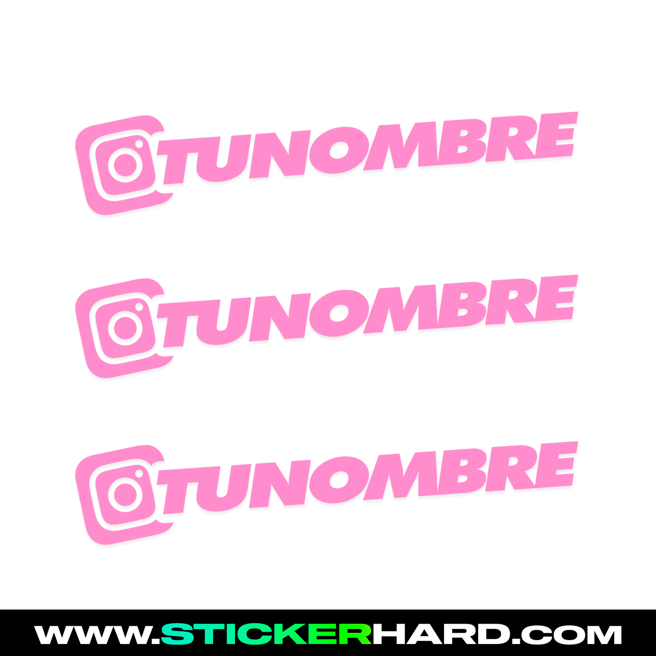 x3 Pegatinas de Instagram š OFERTA!