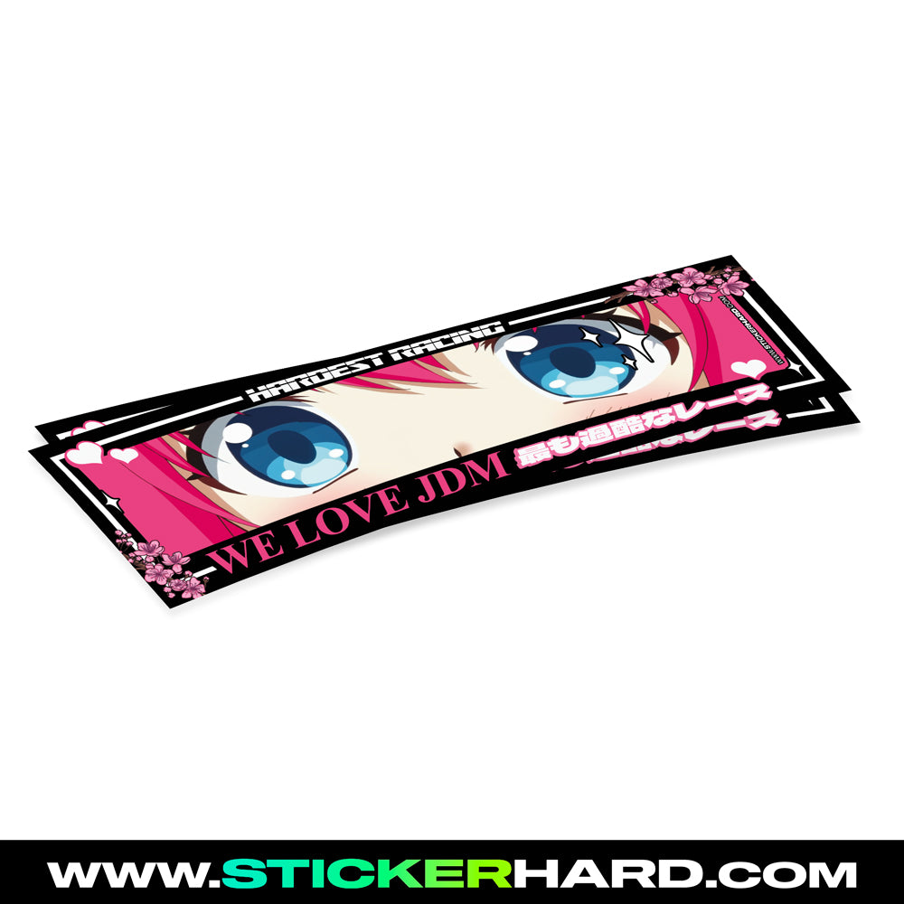 Slap Sticker WE LOVE JDM