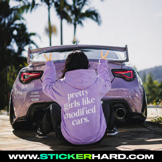 Sudadera Pretty girls likes modified cars