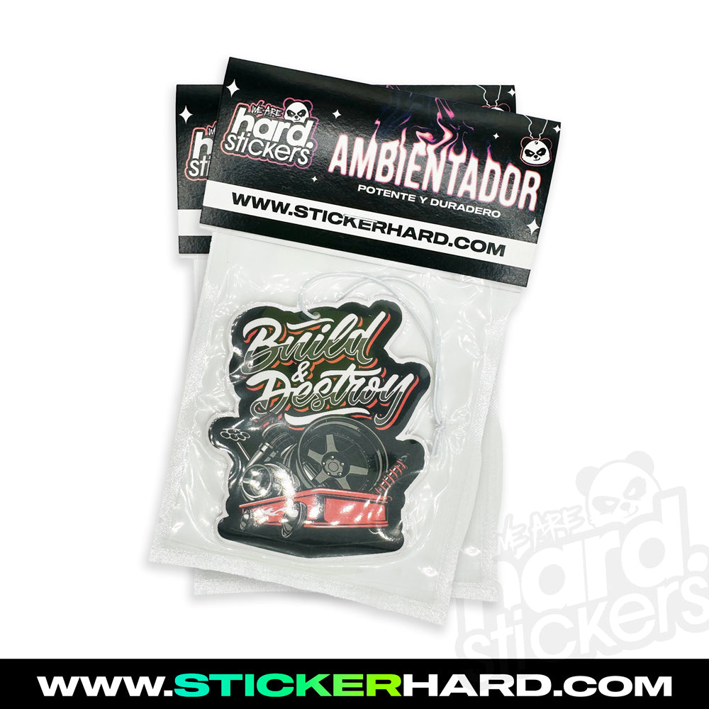 Ambient Sticker Ambientador Build & Destroy – HARD.STICKER