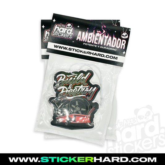 Ambientador Build & Destroy - HARD.STICKER