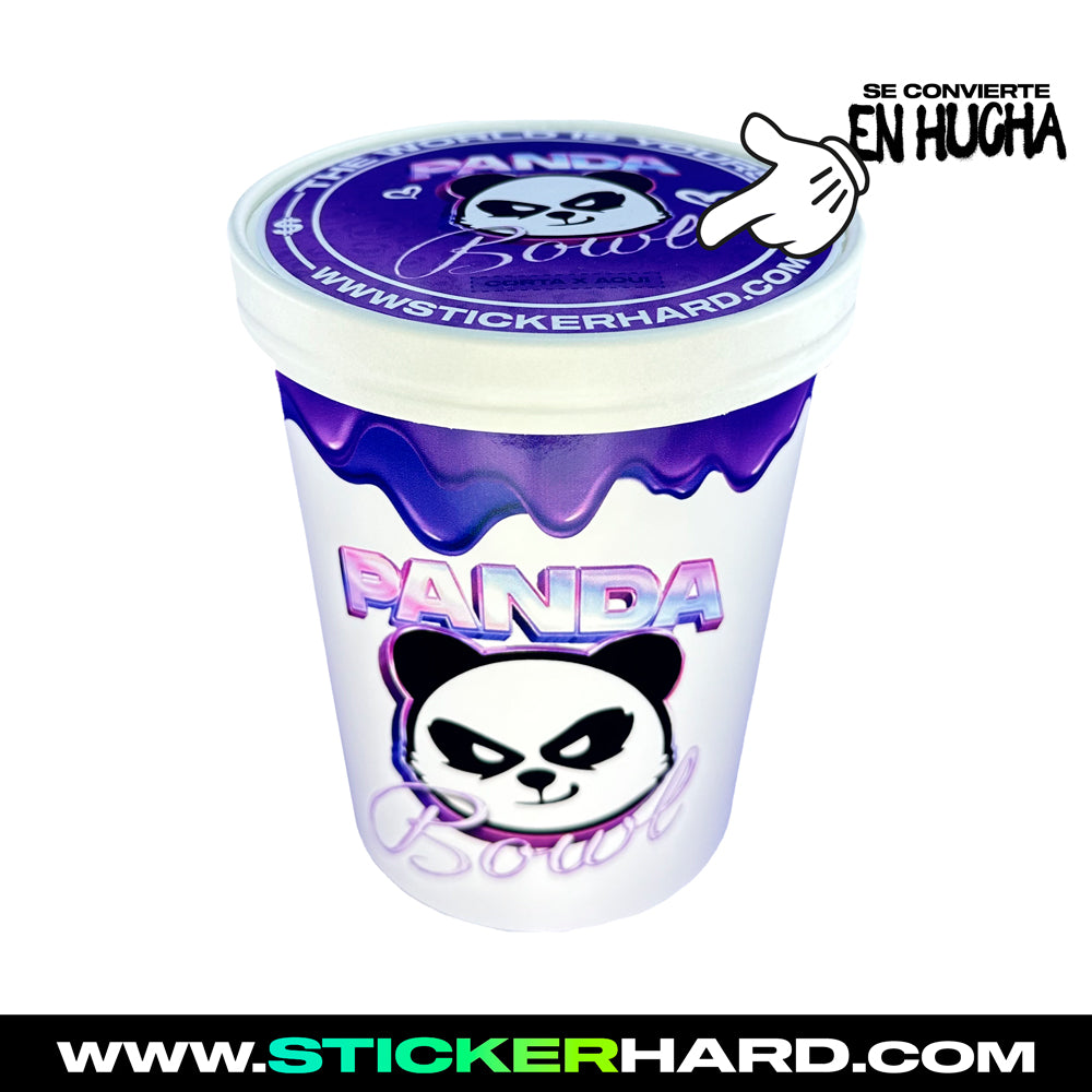 CAZOLETA PANDA BOWL - HARD.STICKER