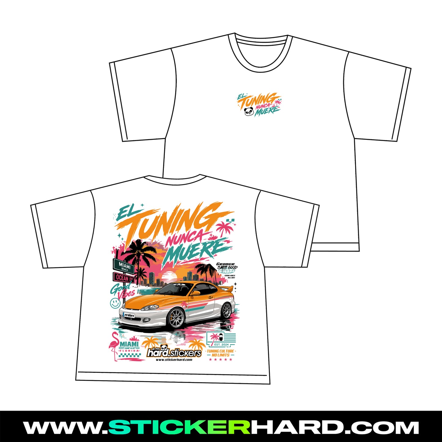 Camiseta EL TUNING NUNCA MUERE x GEORGE SMITH [PREVENTA]