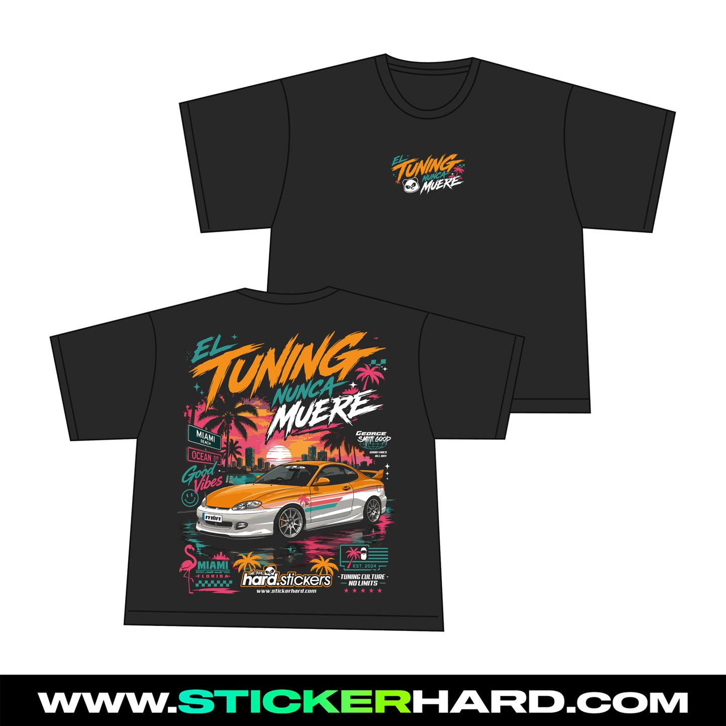 Camiseta EL TUNING NUNCA MUERE x GEORGE SMITH [PREVENTA]