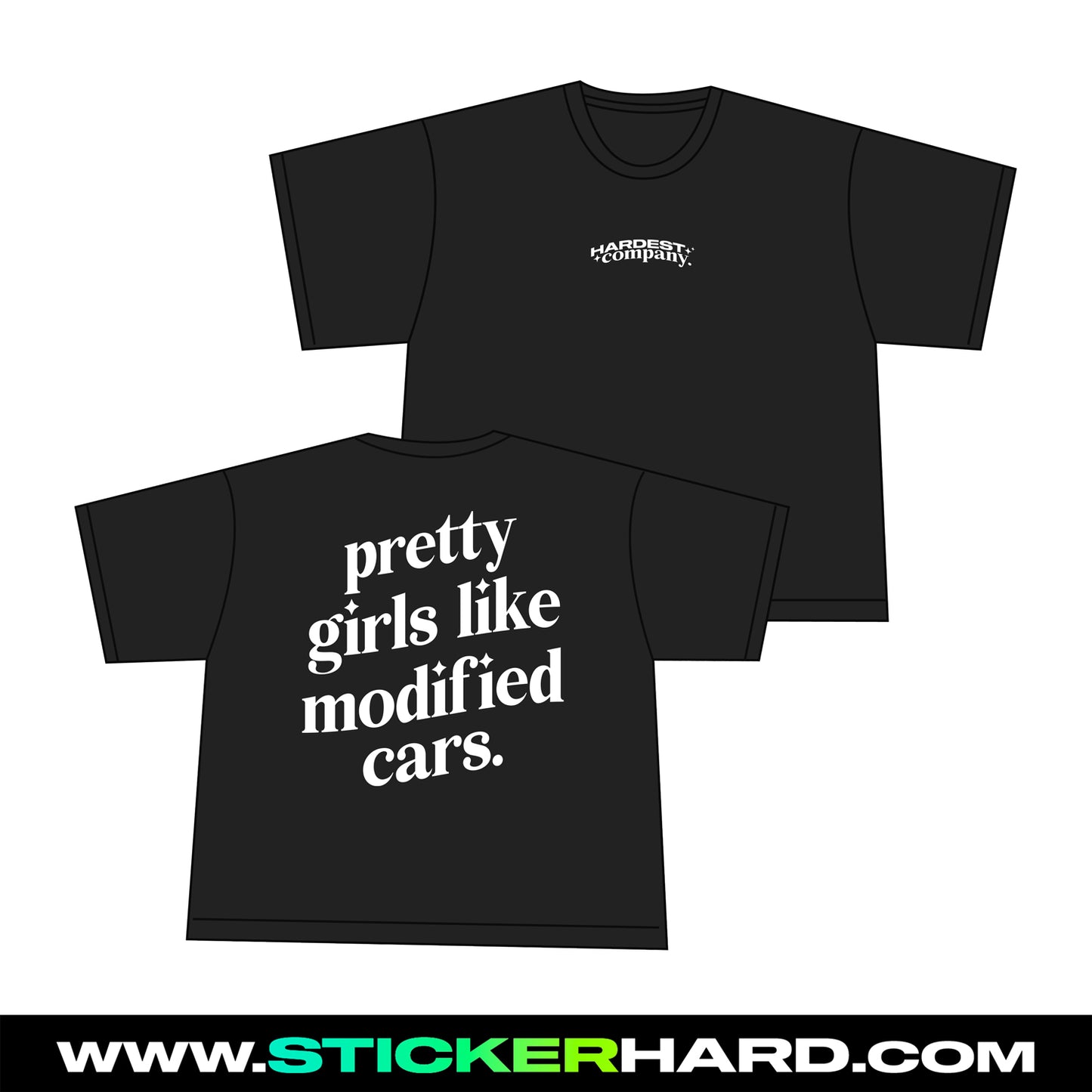 Camiseta Pretty Girls Like Modified Cars