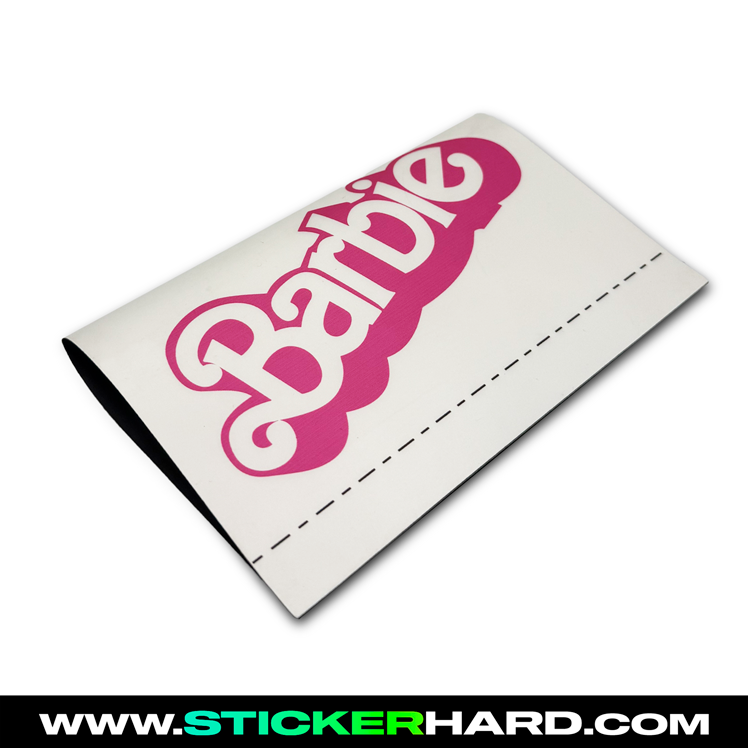 Etiqueta De Coche Barbie HARD STICKER etiqueta-de-coche-barbie-hard-sticker