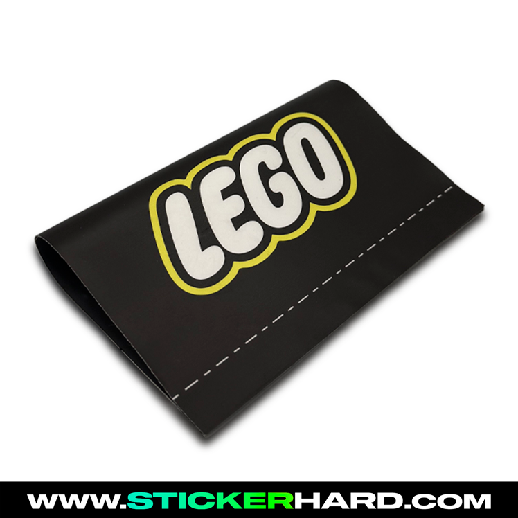 Etiqueta de coche LEGO negra
