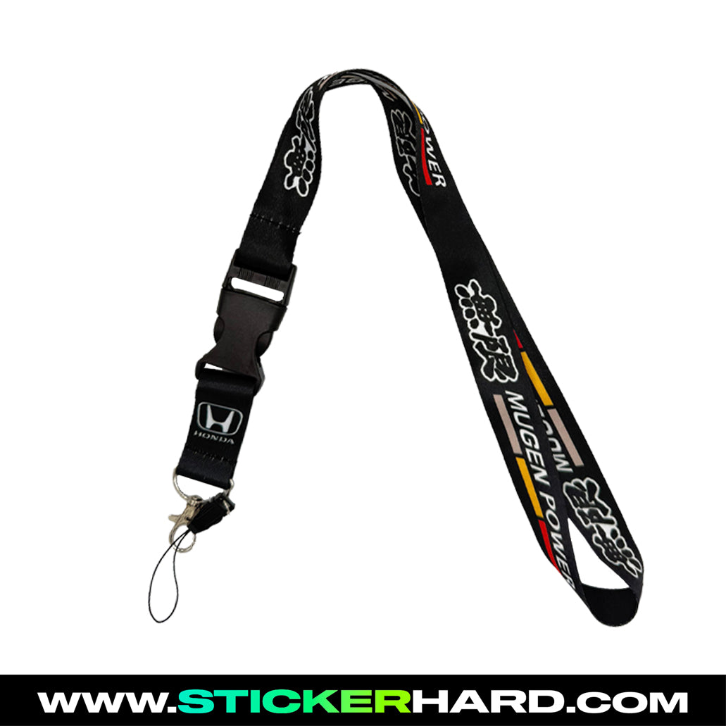 Lanyard MUGEN POWER Negro