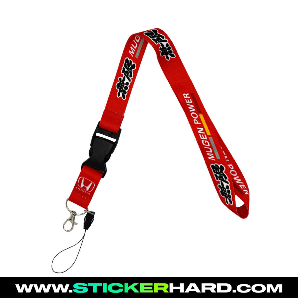 Lanyard MUGEN POWER Rojo