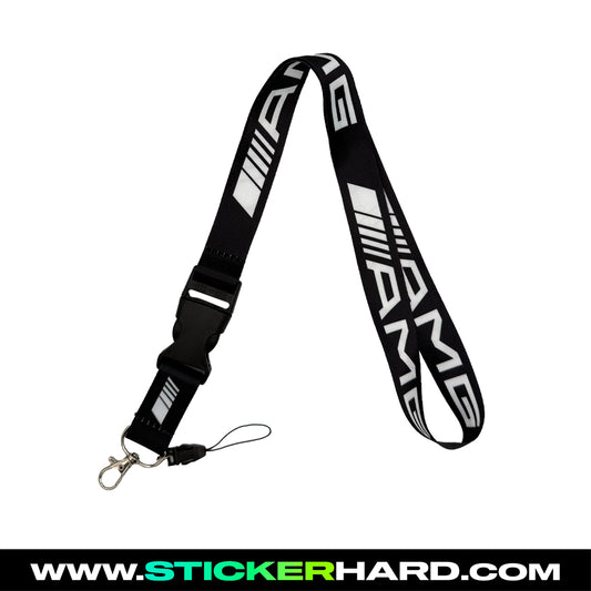 Lanyard MERCEDES AMG Negro