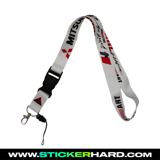 Lanyard Mitsubishi Ralliart Blanco