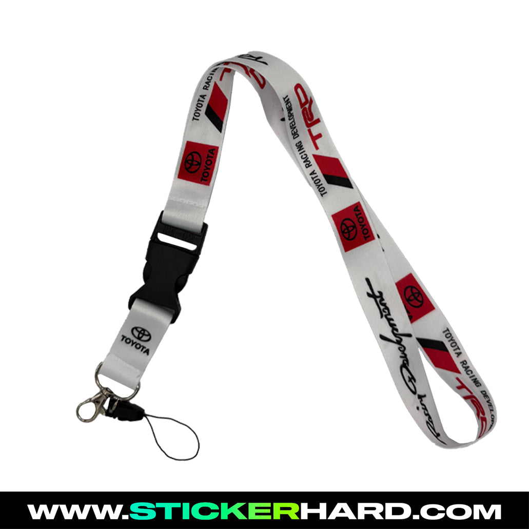 Lanyard TOYOTA TRD Blanco
