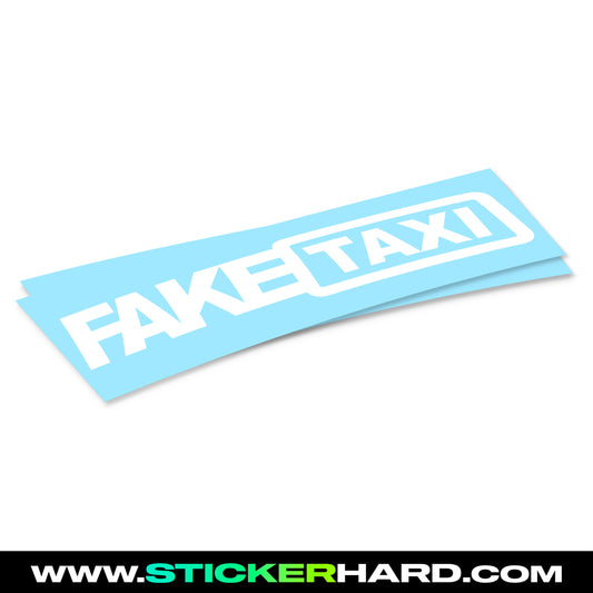 Pegatina FAKE TAXI