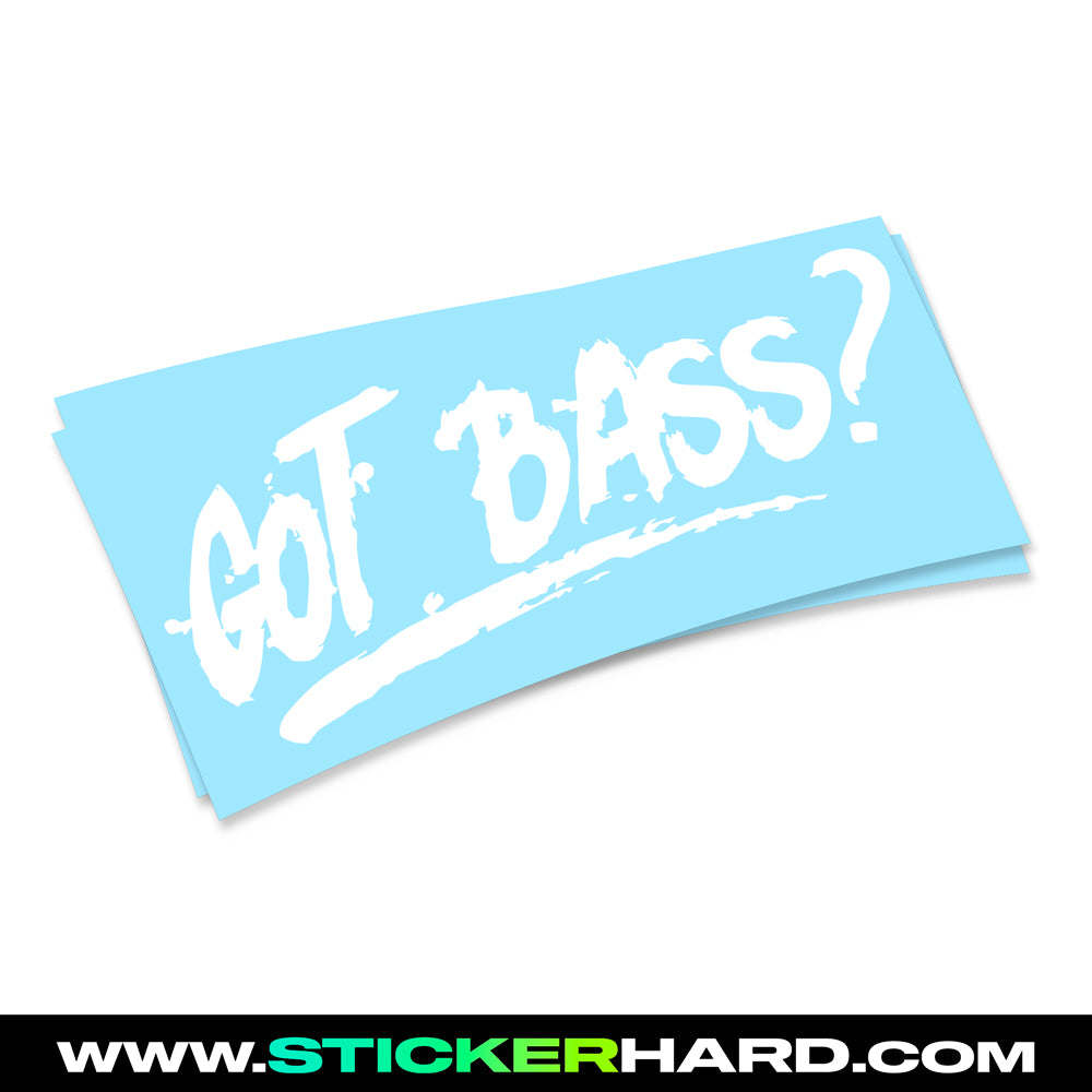 Pegatina GOT BASS?