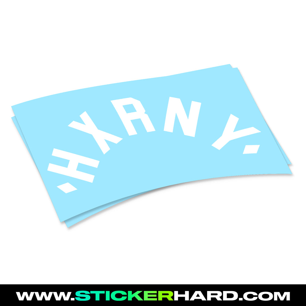 Pegatina Limpiaparabrisas – “HXRNY”