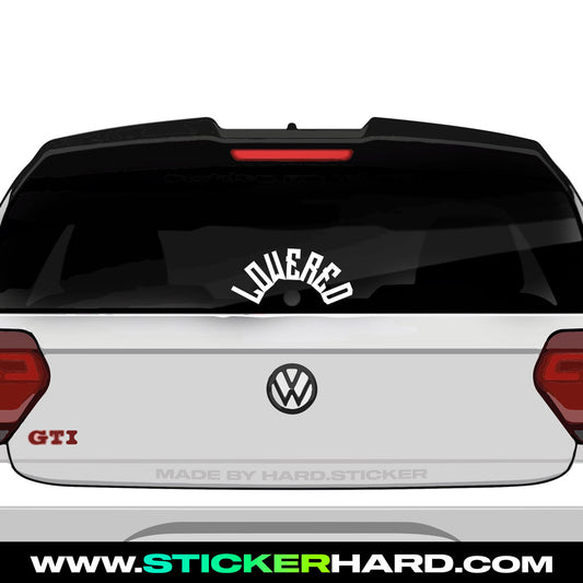 Pegatina Limpiaparabrisas – “LOWERED”