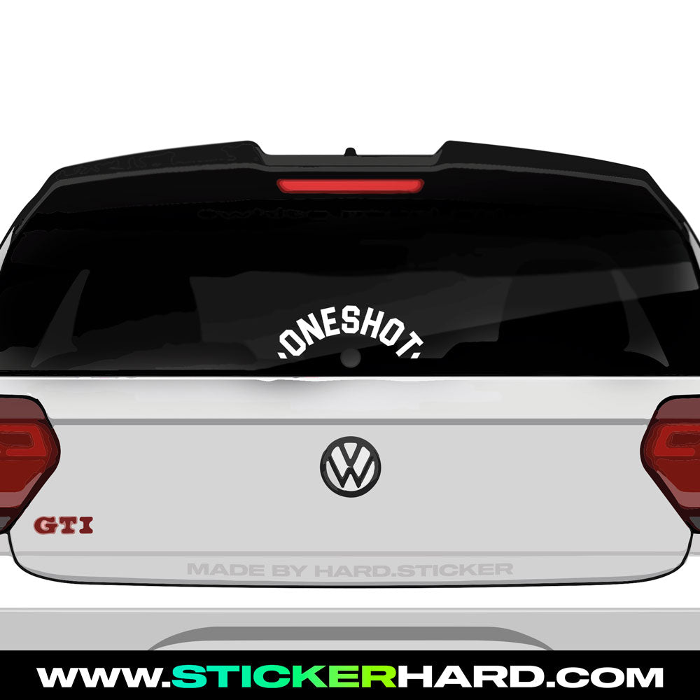 Pegatina Limpiaparabrisas – “ONESHOT”