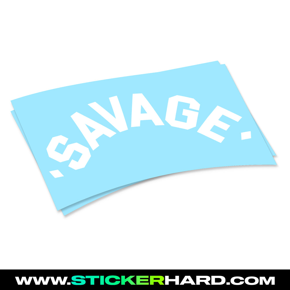 Pegatina Limpiaparabrisas – “SAVAGE”