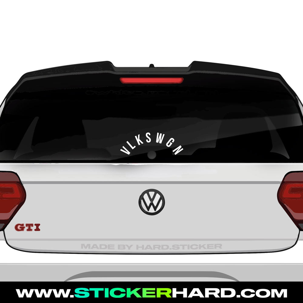 Pegatina Limpiaparabrisas – “VLKSWGN”