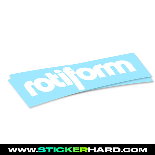 Pegatina ROTIFORM