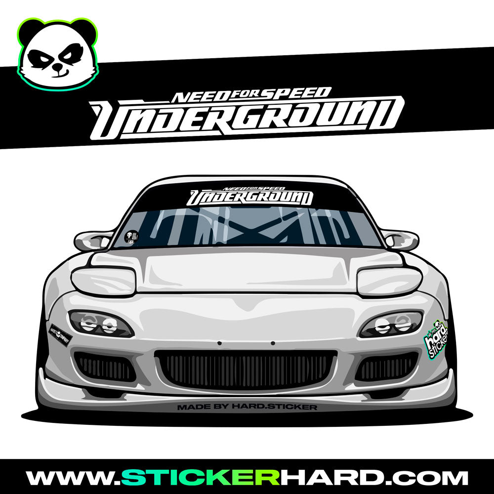 Parasoles SAGA NEED FOR SPEED NFS - HARD.STICKER