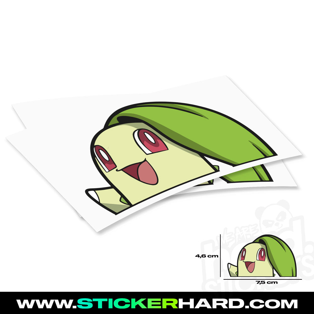 Peeker Sticker CHIKORITA