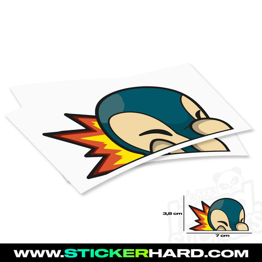 Peeker Sticker CYNDAQUIL