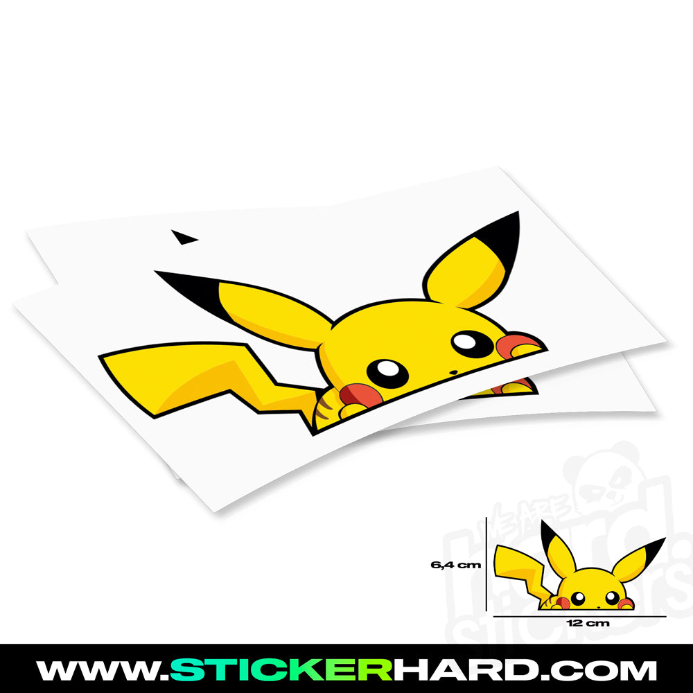 Peeker Sticker PIKACHU - HARD.STICKER