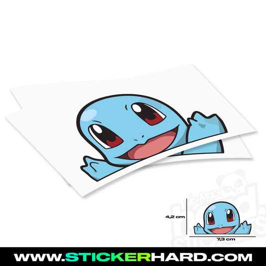 Peeker Sticker SQUIRTLE