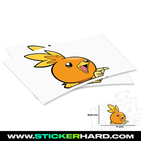 Peeker Sticker TORCHIC