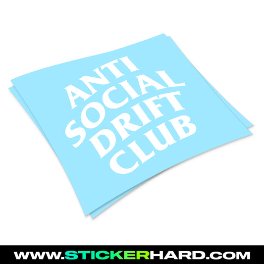 Pegatina ANTI SOCIAL DRIFT CLUB