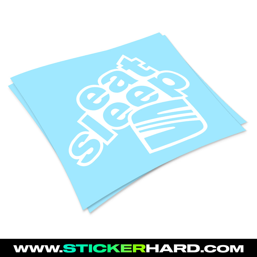 Pegatina EAT SLEEP SEAT