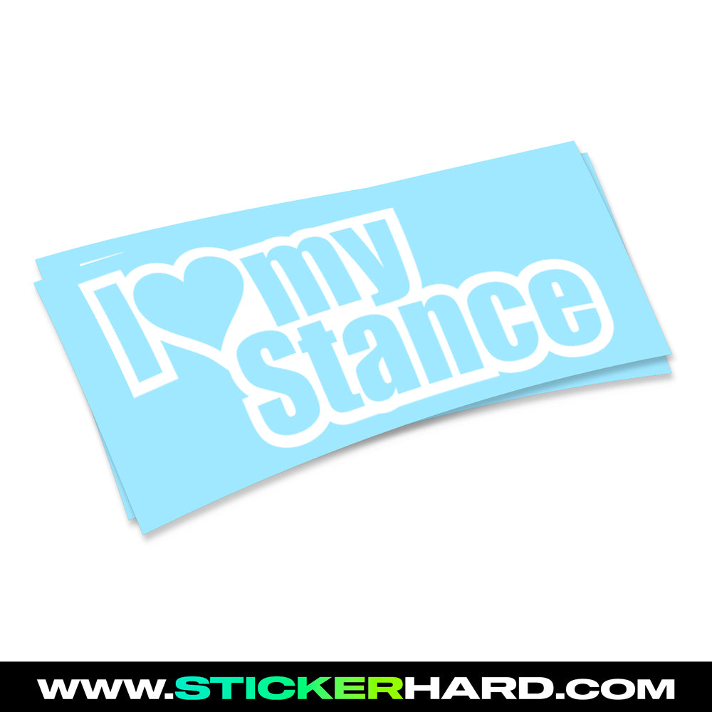 Pegatina I LOVE MY STANCE