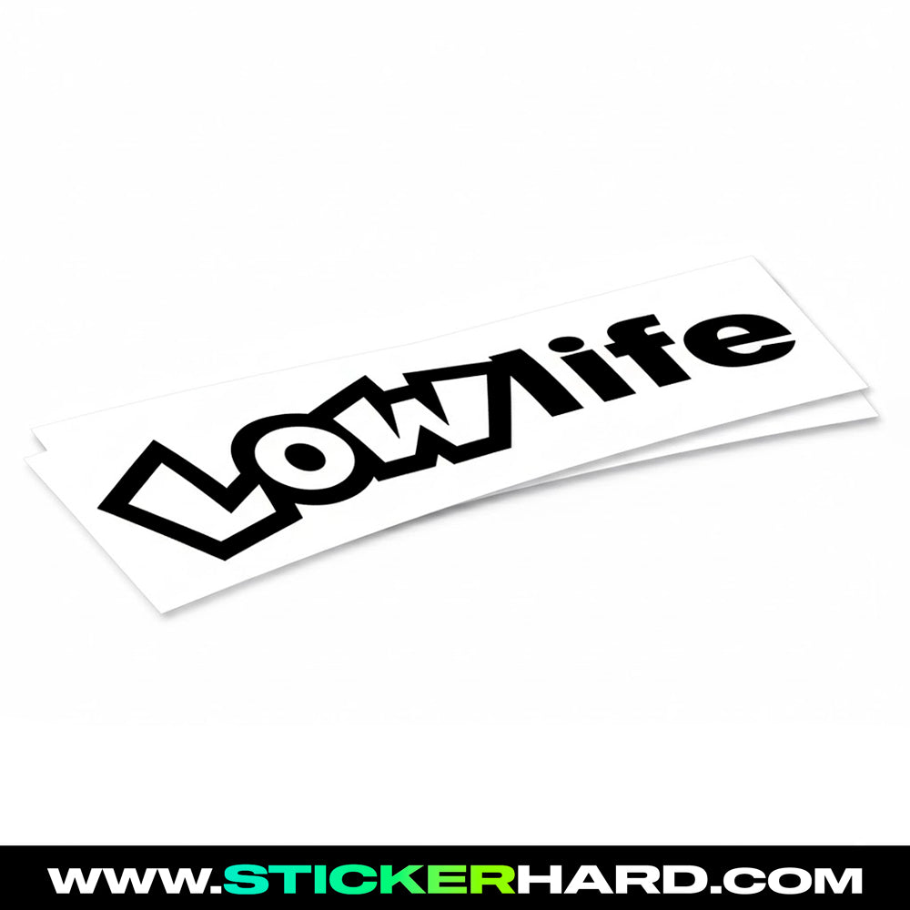 Pegatina LOWLIFE