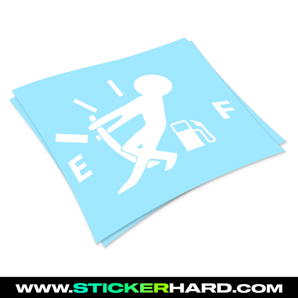 Pegatina TAPA COMBUSTIBLE GASOLINA