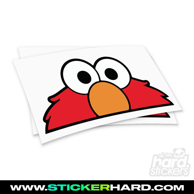 Peeker Sticker ELMO - HARD.STICKER