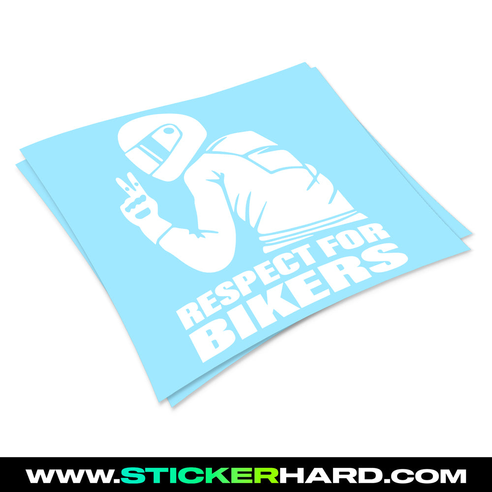 Pegatina RESPECT FOR THE BIKERS