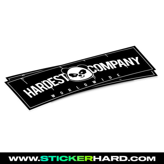 Slap Sticker HARDEST COMPANY - HARD.STICKER