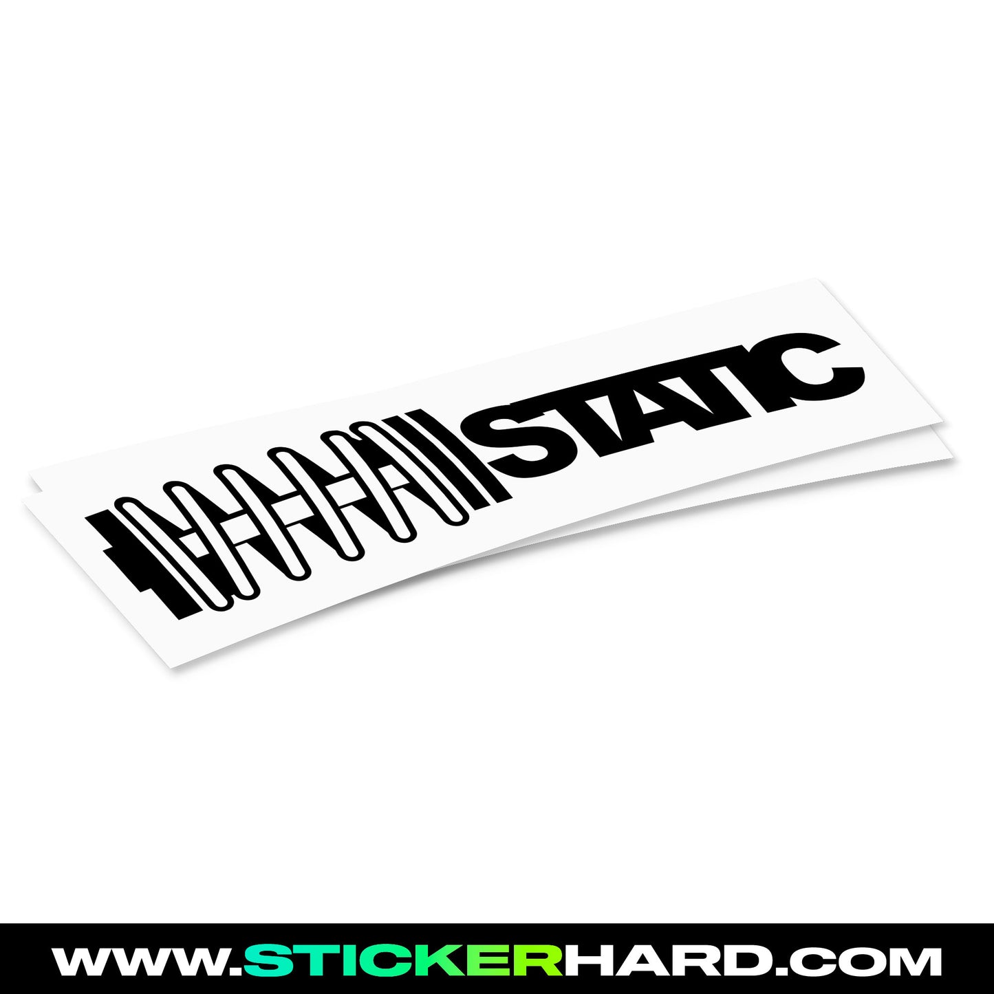 Pegatina STATIC - HARD.STICKER