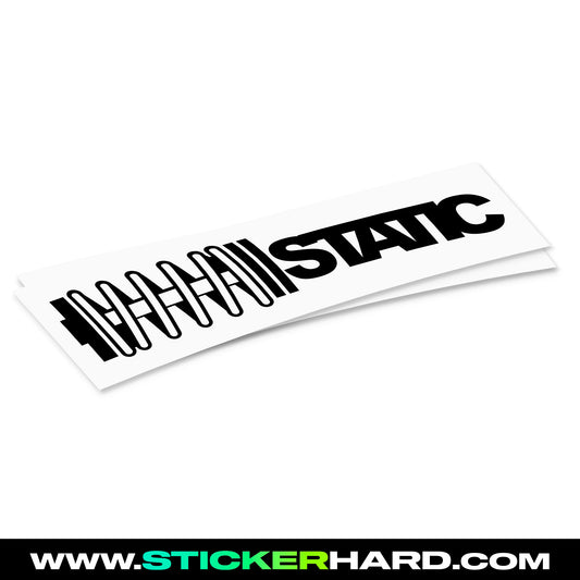 Pegatina STATIC - HARD.STICKER